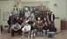 Group shot of entire class at bunks.